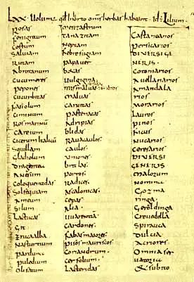 Capitulaire de Villis